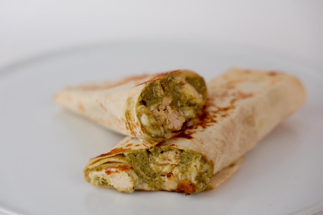 Pesto Chicken Wrap