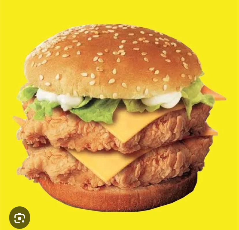Double Decker Chicken Burger