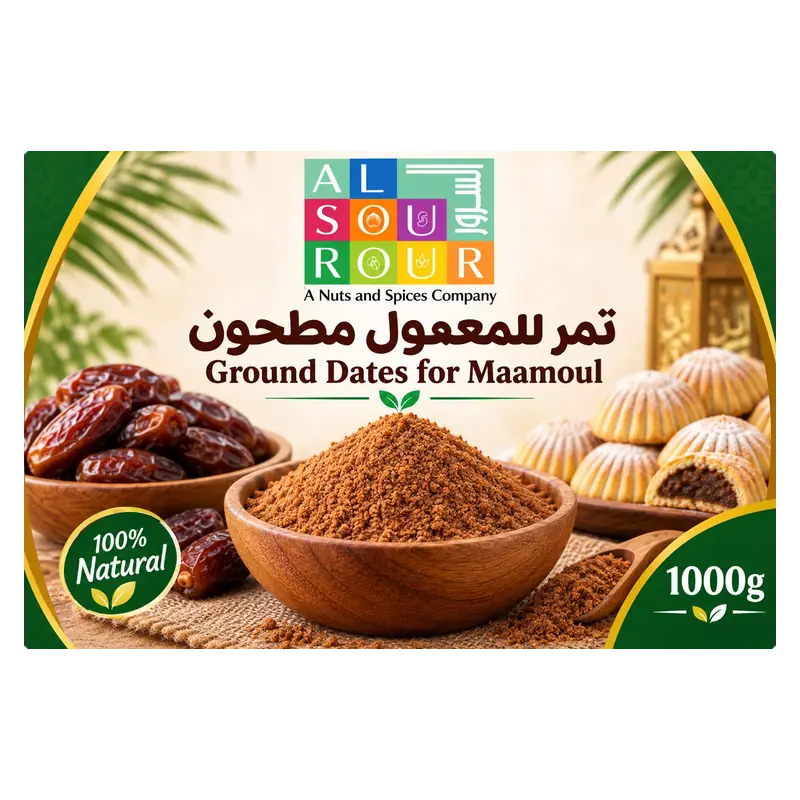 تمر للمعمول مطحون