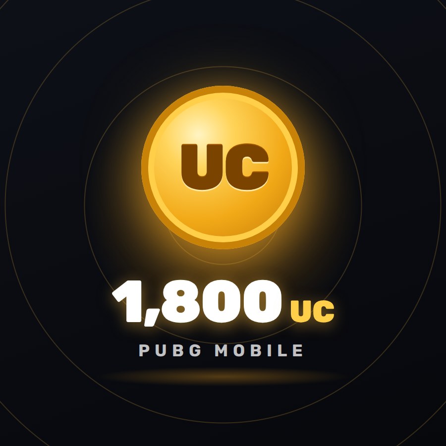 PUBG UC 1800