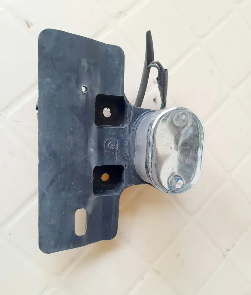 Plate holder with light