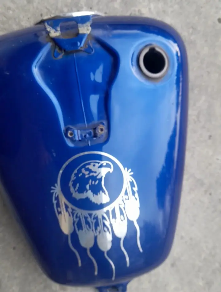 Fuel tank - blue eagle
