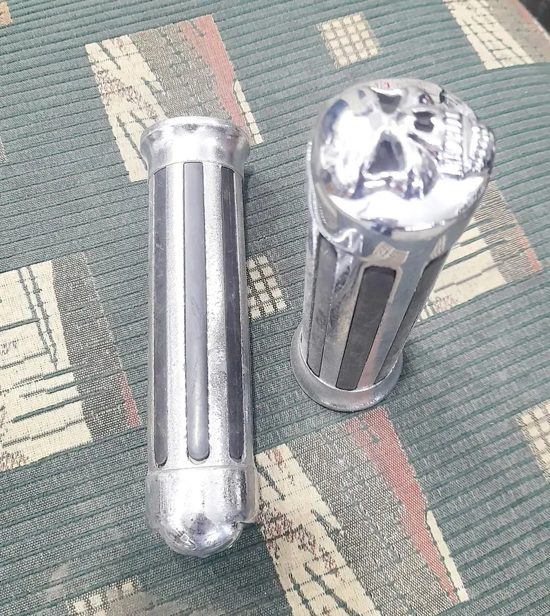 Chrome grips