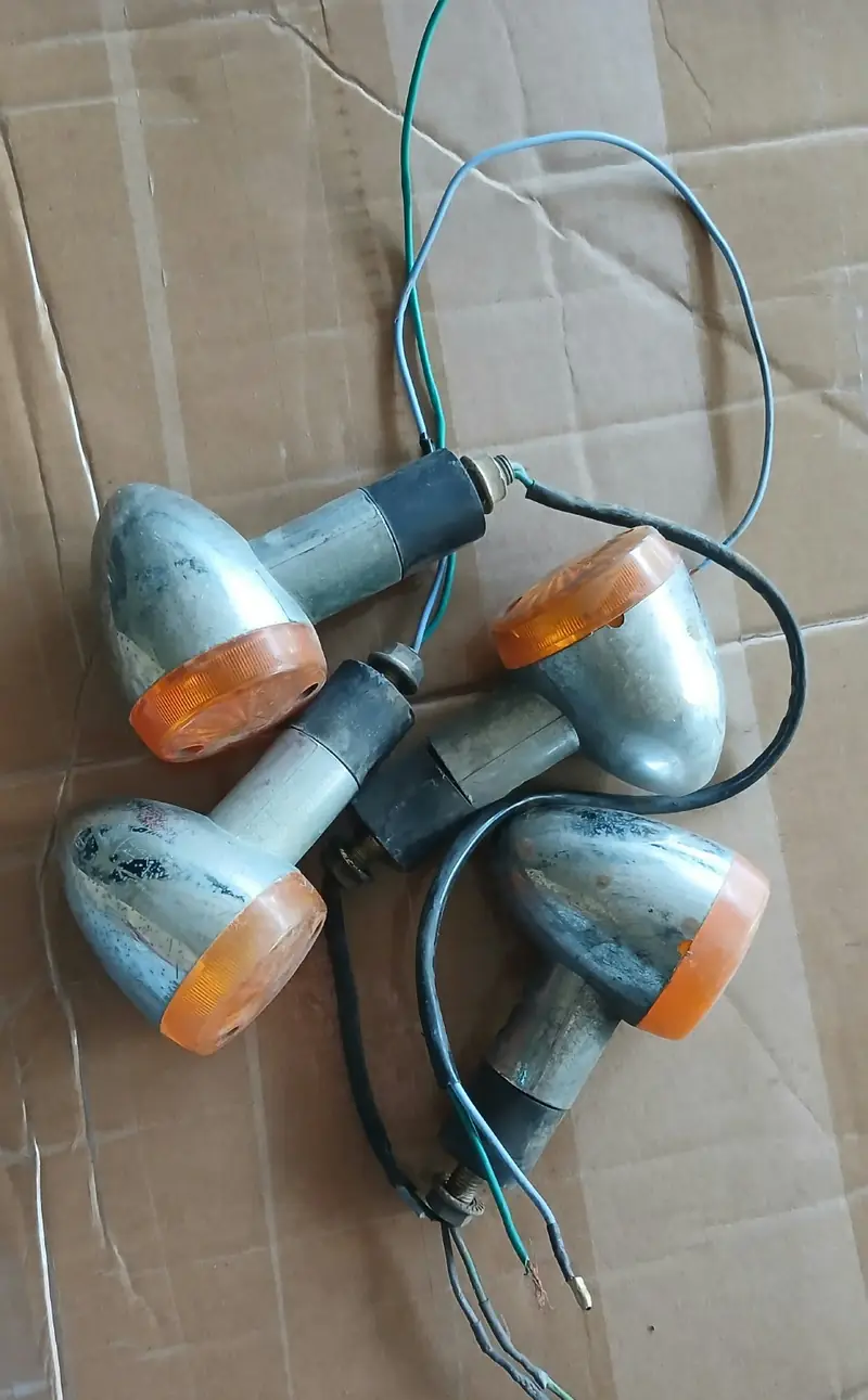 Chrome turn signals - used set