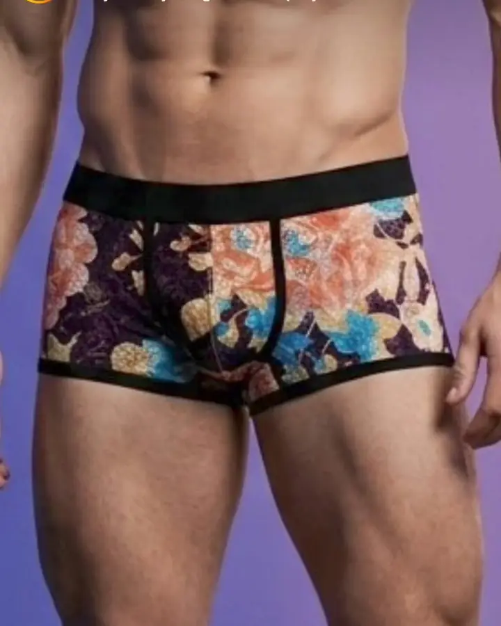 Dark floral Boxer
