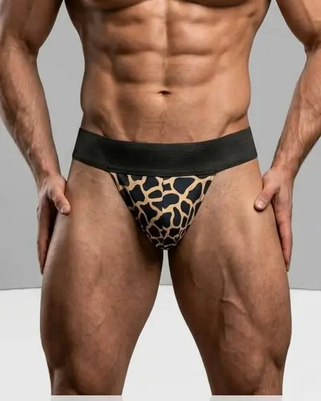 Giraffe print Jockstrap